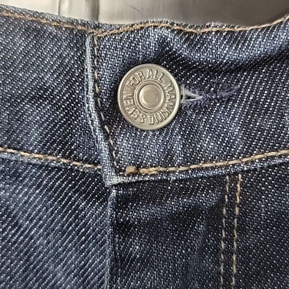 7 for all mankind Straight Leg Embellished Jeans 30 - Picture 8 of 12